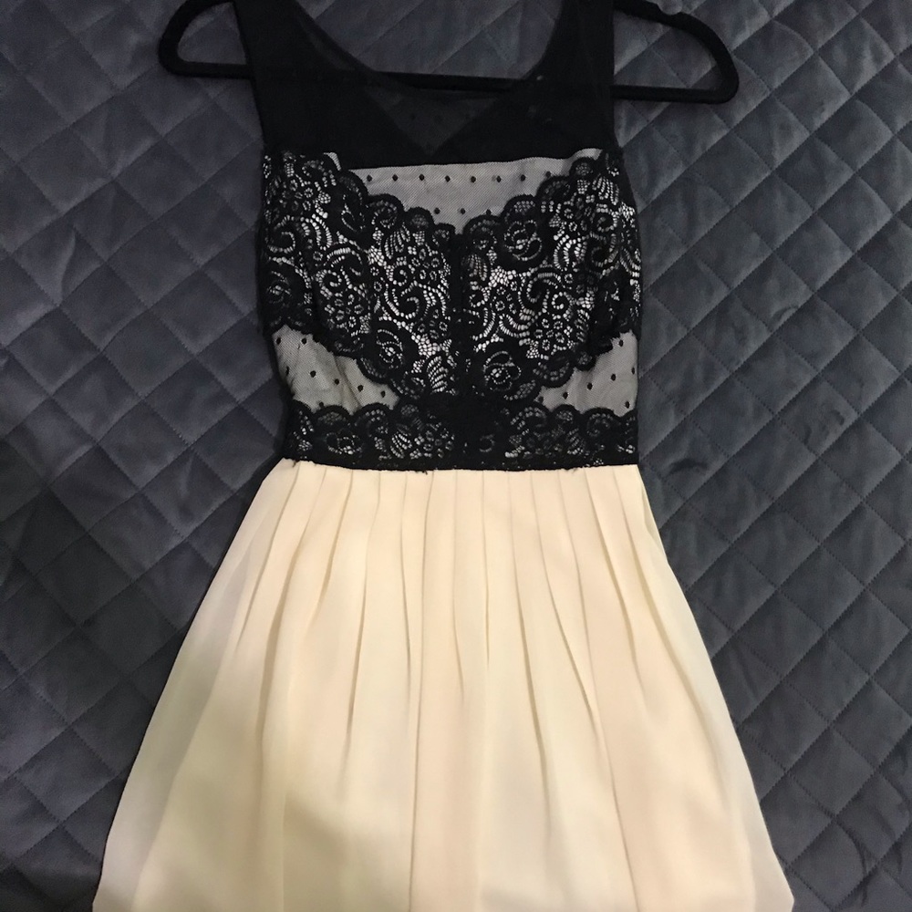 Lace Top Dress